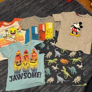 3T boys lot of t shirts